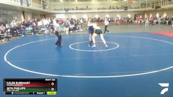 285 lbs Cons. Round 1 - Caleb Burkhart, Wilkes University vs Seth Phillips, Thiel College