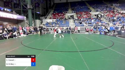 182 lbs Cons 64 #1 - Eric Casad, Indiana vs Brandon Bruce-Bey, Ohio