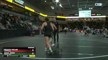 116 lbs Semifinal - Felicity Taylor, Unattached vs Emma Jones, Indiana Tech