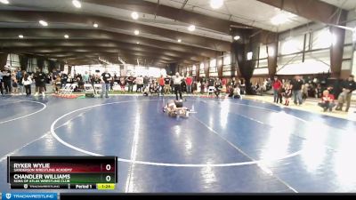 54 lbs Semifinal - Ryker Wylie, Sanderson Wrestling Academy vs Chandler Williams, Sons Of Atlas Wrestling Club