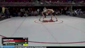 152 lbs Round 4 (8 Team) - Landon Weidner, Hastings vs Austin Meyers, Waverly