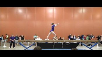Nicole Delfino-California Gymnastics Academy-Level 8 Sr 6 Beam Region One Beam Champion