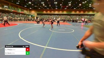 133 lbs Round Of 16 - Cody Phelps, Western Wyoming vs Bo Davis, Corban