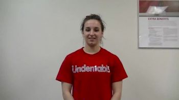 Sarah Miller (OSU) talks about qualifying for NCAAs and how it felt competing beam while Llomincia Hall competed on floor