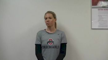 Ohio State Head Coach Carey Fagan talks about her high hopes for Melanie and Sarah at NCAAs
