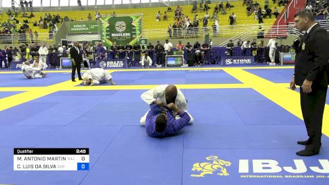 MARCOS ANTONIO MARTINS vs CESAR LUIS DA SILVA 2024 Brasileiro Jiu-Jitsu IBJJF