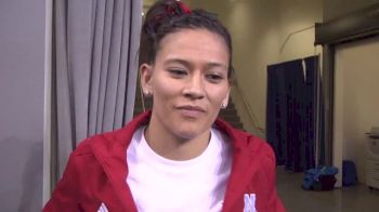 Emily Wong of Nebraska Exceeds her Goals, and Gives us the Scoop on their Gorgeous Leotards