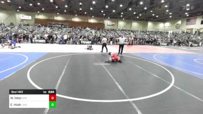 87 lbs Semifinal - William Hesz, Spring Hills WC vs Elison Hoak, Lassen Wrestling Association