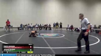 109 lbs Round 1 (6 Team) - Zack Hoover, FordDynasty Wrestling Club vs AYDAN RUANO, TK Talledegas