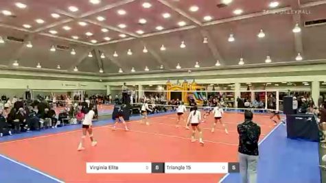 Virginia Elite vs Triangle 15 - 2022 JVA Charm City Challenge presented by Nike