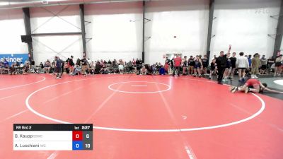 60 kg Rr Rnd 2 - Brady Kaupp, South Side Blue vs Anthony Lucchiani, Integrity Wrestling Club