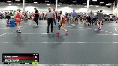 84 lbs Round 4 (8 Team) - Robert Tippie, Ohio Gold vs Griffin McNair, NC National Team