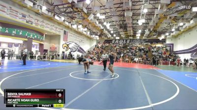 138 Boys Champ. Round 1 - Benya Salmasi, San Marcos vs Ricarte Noah Guro, Mira Mesa