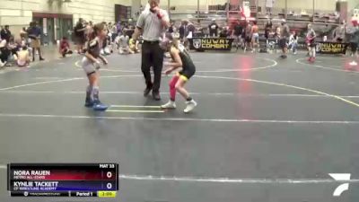 60/68 Round 1 - Nora Rauen, Metro All-Stars vs Kynlie Tackett, CP Wrestling Academy