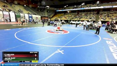 190 Class 3 lbs Semifinal - CJ Nelson, Van Horn vs Jacob Ruff, Warrenton