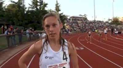 Nicole Bush new life in new training group at 2013 Payton Jordan Invite