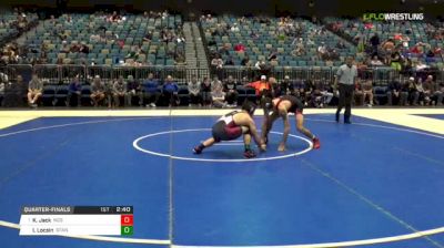 141 lbs Quarterfinal - Kevin Jack, NC State vs Isaiah Locsin, Stanford