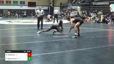 149 lbs Consolation - Michael Doetsch, Maryland vs PJ Ogunsanya, Army