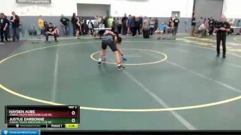 145 lbs X Bracket - Justus Darbonne, Juneau Youth Wrestling Club Inc. vs Hayden Aube, Juneau Youth Wrestling Club Inc.