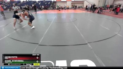 141 lbs Cons. Round 2 - Jacob Potts, Thiel vs Daniel Echeverria, Trinity (CT)