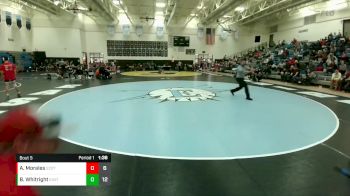 132 lbs Round 2 (10 Team) - Benjamin Whitright, Cheyenne East vs Anthony Morales, Scottsbluff