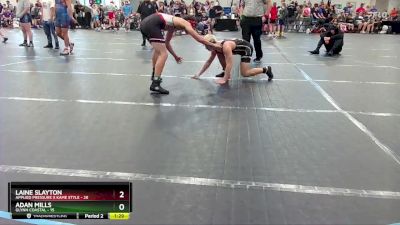 165 lbs Round 1 (6 Team) - Laine Slayton, Applied Pressure X Kame Style vs Adan Mills, Glynn Coastal