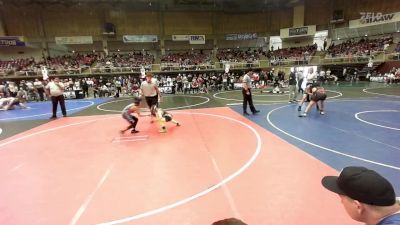 69 lbs Semifinal - Lawsen Bady, Bear Creek Jr. Wrestling vs Everett Dumbleton, Bearcave WC