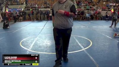 108 lbs Quarterfinal - Brock Reynolds, Ohio Storm vs Lucas Shore, Shore Sports Club