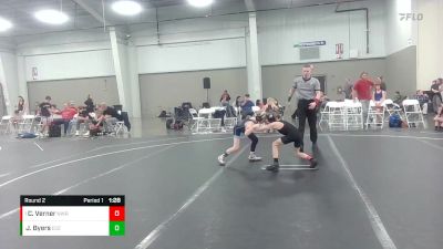 60 lbs Round 2 - Christopher Verner, Noke Wrestling RTC vs John Byers, East Coast Elite