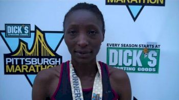 Risper Gesabwa (ETH) - 1:13:16 - 1st - UPMC Health Plan Pittsburgh Half Marathon