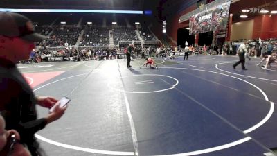 95 lbs Quarterfinal - Lucas Stirling, Camel Kids vs Tyler McCracken, Bear Cave WC