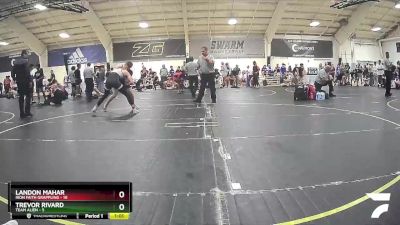 138 lbs Round 2 (6 Team) - Landon Mahar, Iron Faith Grappling vs Trevor Rivard, Team Alien