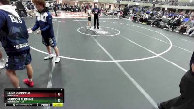 107 lbs Round 2 (4 Team) - Luke Kleefeld, Bemidji vs Hudson Fleming, Bettendorf