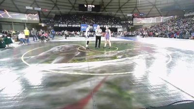 Girls 3A/4A 135 Champ. Round 1 - Lillian Collet, Garfield (Girls) vs Bobbi Jack, Glacier Peak (Girls)