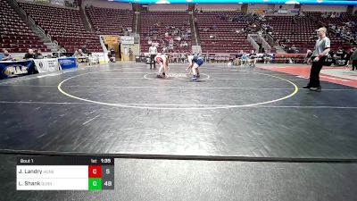 189 lbs Round Of 16 - Joel Landry, Honesdale vs Logan Shank, Burrell