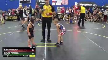 40 lbs Round 3 (6 Team) - Kaden Vanover, Combative Sports Athletic Center vs Rowan Franklin, Ares