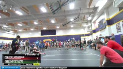 82 lbs Round 3 - Preston Jashienski, Stratford Knights Youth vs Reed Winningham, Summerville Takedown Club