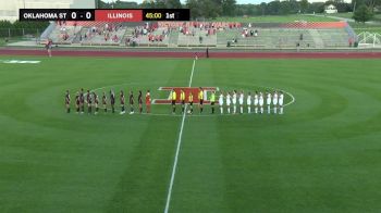 2018 Oklahoma State vs Illinois | Big Ten Womens Soccer