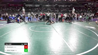 128 lbs Round Of 32 - Eric Swanson, Seagull Wrestling Club vs Louis Della Volpe, The Hunt WC