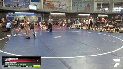 126 lbs Cons. Round 4 - Seth Grady, Wrestling Academy Of Louisiana vs Hudson Best, Hayden