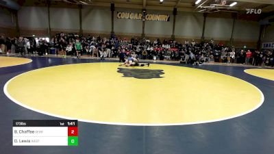 173 lbs Round Of 32 - Blake Chaffee, Serrano vs Donathan Lewis, West Linn (OR)