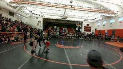 45 lbs Round 2 - Kade Woodward, Powell Wrestling Club vs Knox Hitz, North Big Horn Rams