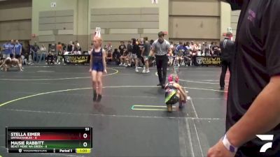 53 lbs Placement - Stella Eimer, Untouchables vs Maisie Rabbitt, Beast Mode WA Green