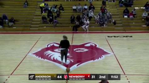 Replay: Anderson (SC) vs Newberry - Men's | Feb 21 @ 7 PM