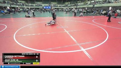 60 lbs 1st Place Match - Adam Husk Jr., Askren Wrestling Academy vs Cameron Rettmann, No Nonsense