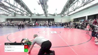 47-T lbs Quarterfinal - Everett Hartey, Methacton vs Tyanna Evans, Orchard South WC