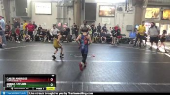 56 lbs Round 1 - Brock Taylor, Quest vs Caleb Andress, Terps Xtreme