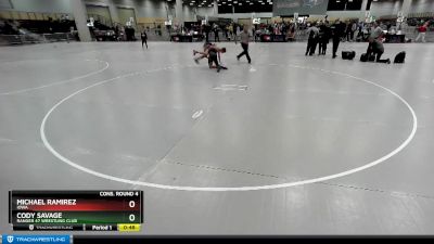 165 lbs Cons. Round 4 - Michael Ramirez, Iowa vs Cody Savage, Ranger 47 Wrestling Club