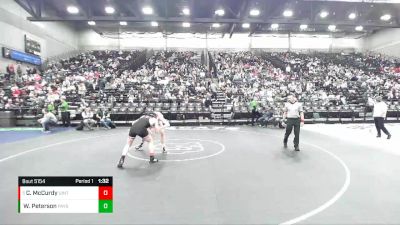 175 lbs Quarterfinal - Chase McCurdy, Uintah vs Wyatt Peterson, Payson