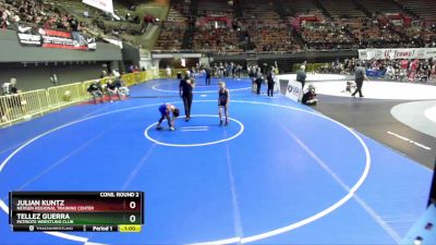 77 lbs Cons. Round 2 - Tellez Guerra, Patriots Wrestling Club vs Julian Kuntz, NexGen Regional Training Center